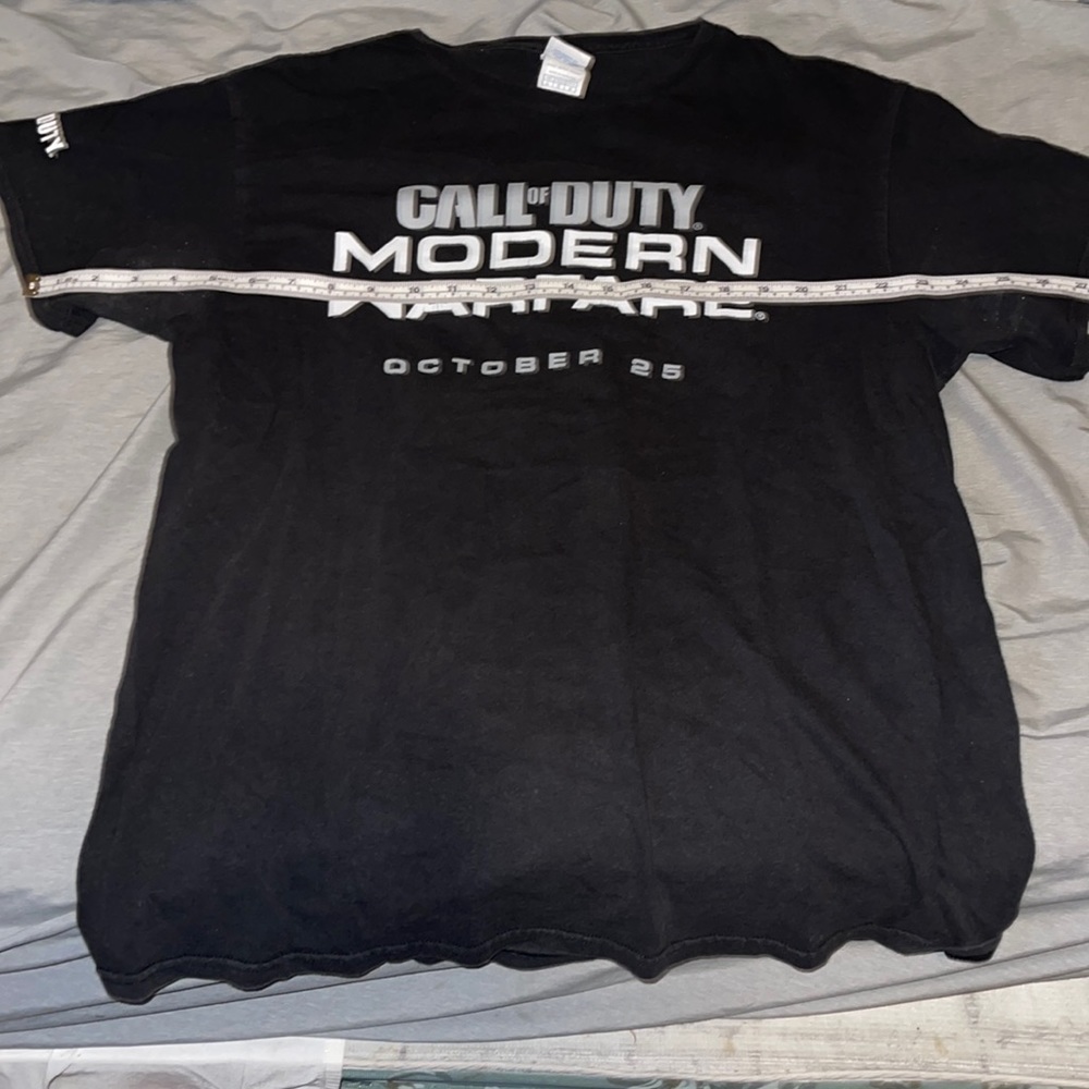 Call Of Duty 2019 Modern Warfare Release Day Black T-Shirt GameStop Exclusive